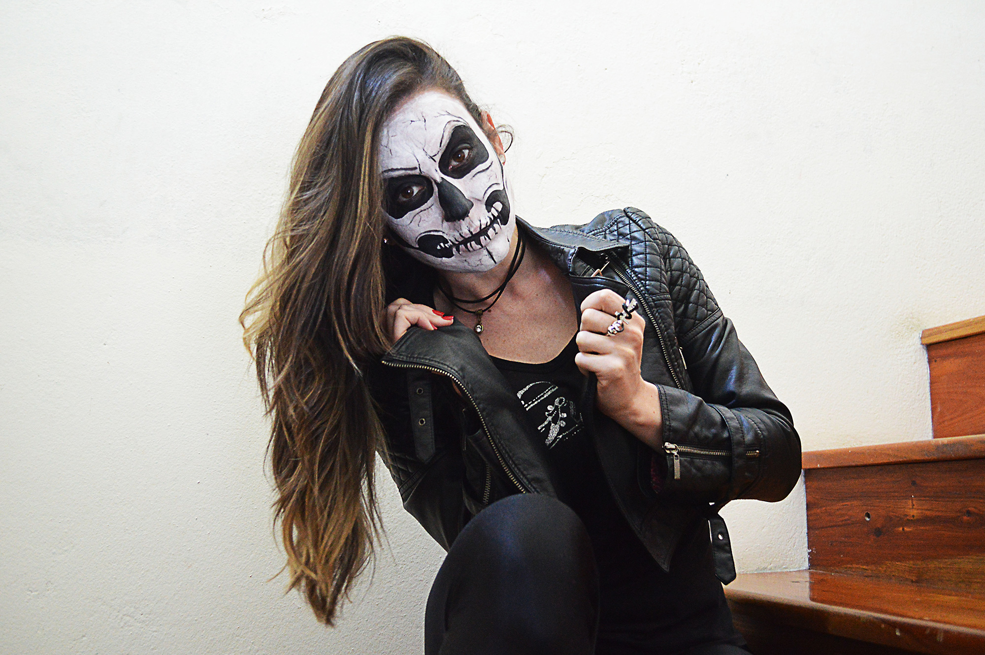 Tutorial de Halloween: Maquiagem de caveira! - Ela Inspira
