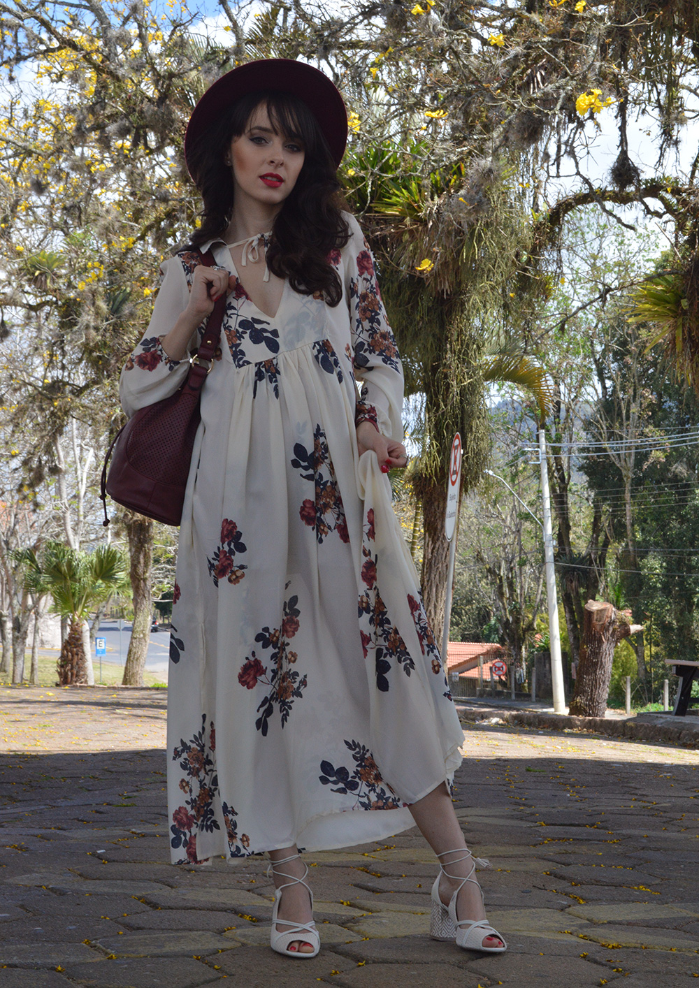 Coming Up Roses – Look vestido floral Rosegal - Ela Inspira